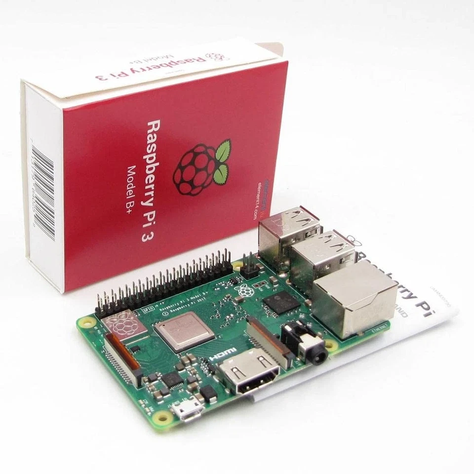 Raspberry Pi 3 Model B+ 1.4GHz Quad Core WiFi Bluetooth + Case + Power + Switch - Image 2 of 4