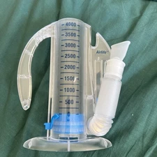 AirLife Volumetric Incentive Spirometer w/One-Way Valve 4000mL Vyaire 001901A