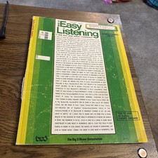 Big 3 Top 50 Easy Listening Hits Songbook, Magnus Estey Organs 1980 Edition