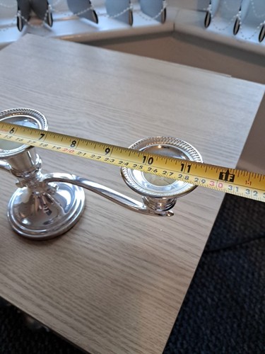 Vintage Epns Kerzenleuchter - Bild 6 von 8