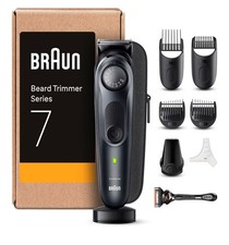Braun Series 7 BT7441 Regolabarba ProBlade 40 lunghezze + base e kit barbiere