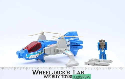 Highbrow Headmaster 100% Complete G1 Transformers Hasbro 1987 Action Figure