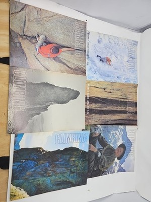 Vintage 1972 Climbing Magazine Complete Set Mountaineering Outdoor Rare B009