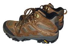 Merrell Moab 3 Mid Waterproof Hiking Boots Men's US 9.5 Brown Vibram