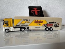 Albedo 1/87 - Renault AE Renntransporter  Opel Motorsport Rosberg DTM Hasseröder