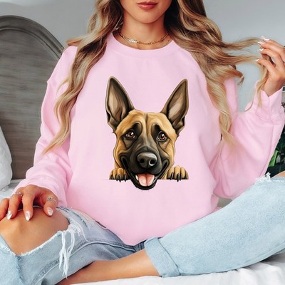 Deutscher Schäferhund Damen Sweatshirt Tierliebhaber Damen Pullover Tiergrafik