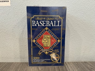 1992 Donruss Baseball Series 1 Sealed Box Find The Cal Ripken Auto