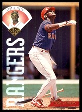 Otis Nixon 1995 Leaf #376 Texas Rangers MLB READ FREE SHIPPING AutographDen