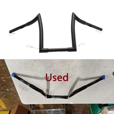 Used 10" Ape Hanger 1-1/4" Meathook Handlebar for Sportster Softail Road Glide