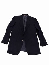 Brioni Blazer Mens 40R Blue Two Button Suit Pre-owned Gently Used Made In Italy