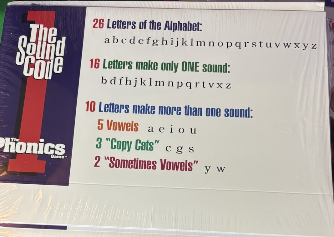 The Phonics Game A Better Way of Learning (Vintage, 1998) Homeschool Education 