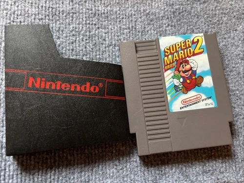 Super Mario Bros 2 Nintendo NES Game Cartridge Tested