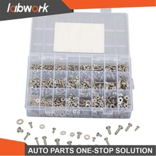 Labwork 710Pcs Machine Screw Assortment Assorted Nuts Bolts and Flat Washers Kit