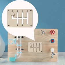 Sensory Board Parts Mehrzweck-DIY-Accs-Puzzles F&uuml;r Kindergarten-Rechteck
