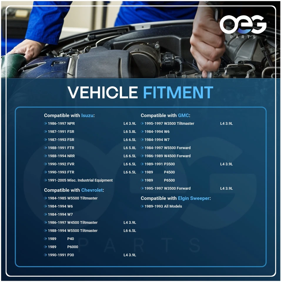 Nuevo arranque para camión Chevrolet GMC ISUZU EVR FSR FTR FVR NPR 84-9 Foto 4 de 4