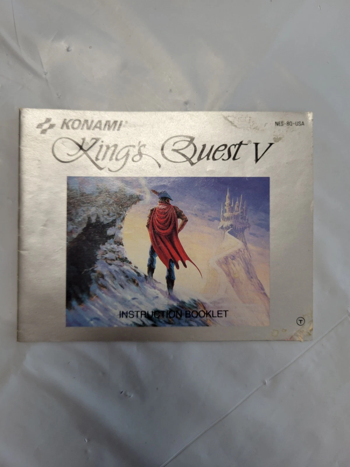 Kings quest nes Manual Only