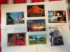 Lot of 7 Vintage Postcards Las Vegas Nevada Hotels And Casinos