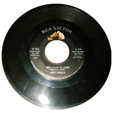 Eddy Arnold 1961 One Grain of Sand RCA 45 RPM Vinyl Record Country Music