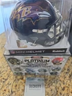 Zay Flowers Signed Baltimore Ravens Football Mini Helmet Beckett Authentic