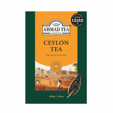 Ahmad Tea Black Tea, Ceylon Loose Leaf, 454G - Caffeinated Sugar-Free Pack of