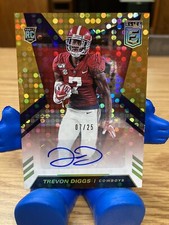 2020 Donruss Elite Trevon Diggs Orange Disco Rookie Auto SSP #7/25 EBAY 1/1 🔥