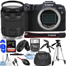 Canon EOS RP Mirrorless Camera with 24-105mm f/4-7.1 Lens  32GB  Flash Bundle