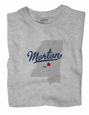 Morton Mississippi MS T-Shirt MAP