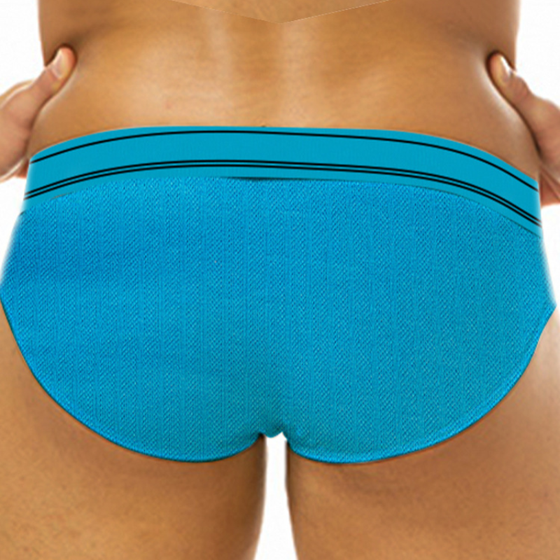 Men Underwear Panties Fashion Stripe Comfort Sports Body Shaper 