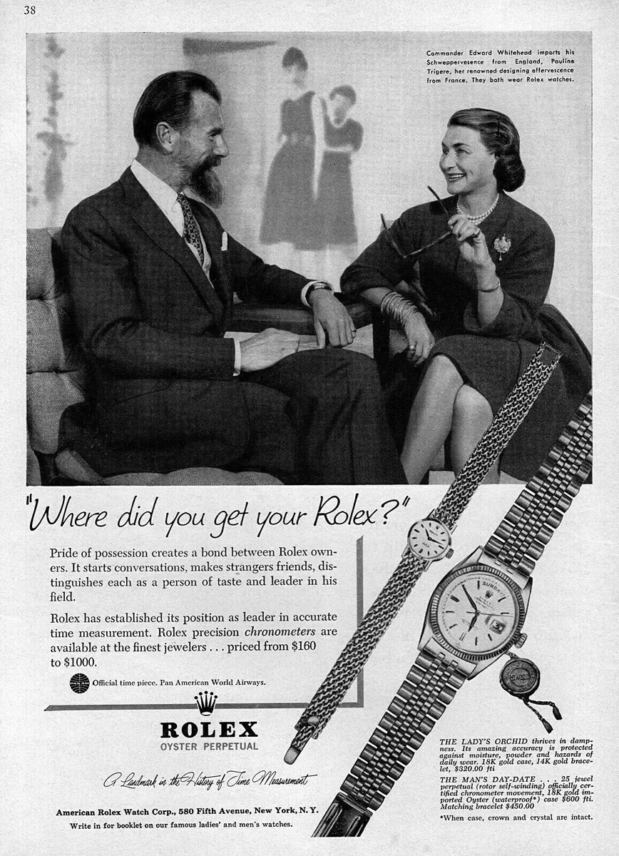 1959 top rolex watch