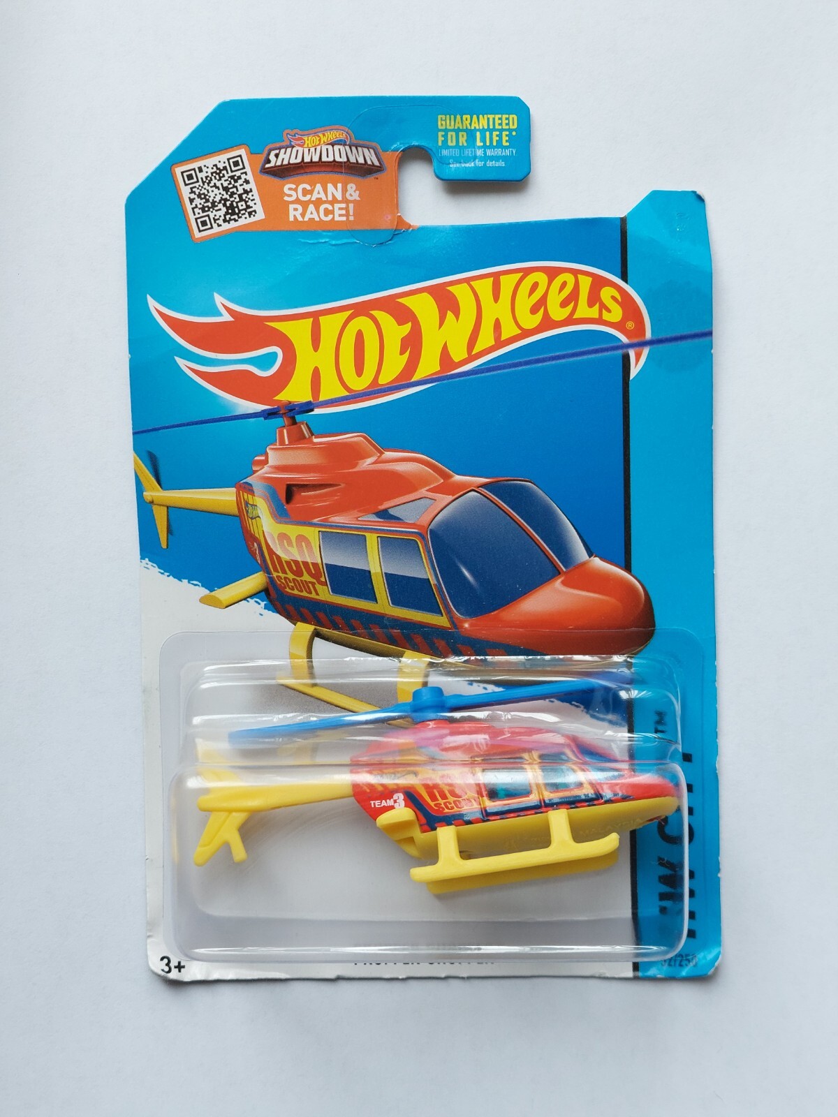 Hot Wheels Red Propper Chopper - 2015 HW City - #52/250