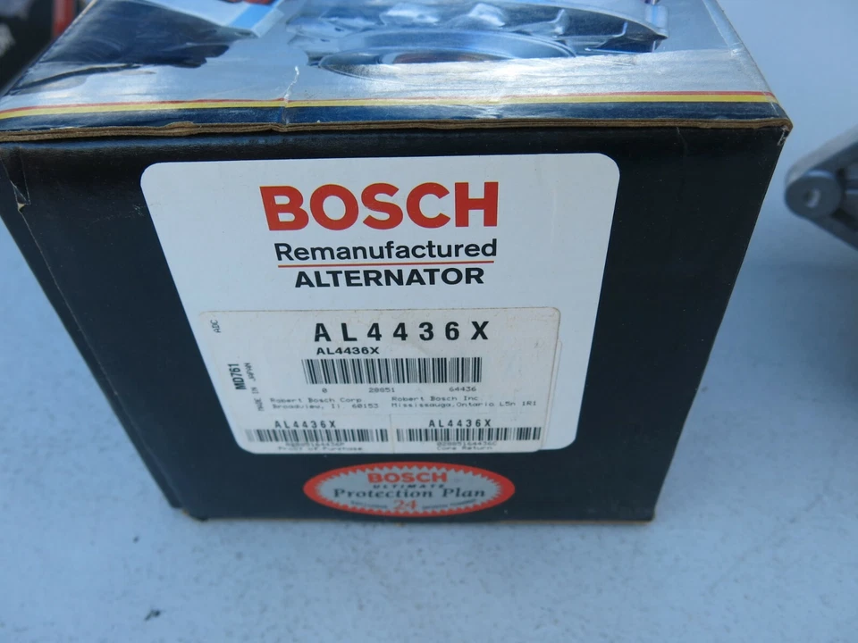 Восстановленный генератор переменного тока BOSCH подходит для 90-93 Geo, Isuzu (AL4436X) - Изображение 4 из 4