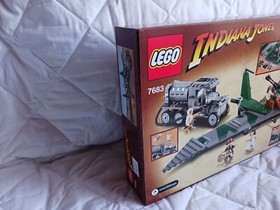 LEGO 7683 Indiana Jones Fight on the Flying Wing - NEW sealed Rare Retired