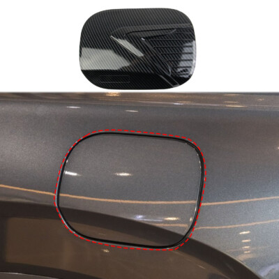#ad ​Carbon fiber Style Fuel Tank Cover Accessories Gas Door for Hyundai Palisade $24.90