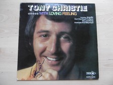 Tony Christie Autogramm signed LP-Cover "With Loving Feeling" Vinyl