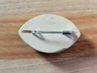 VINTAGE Tennessee Collage Football Wood Pinback Button Pin — photo 3
