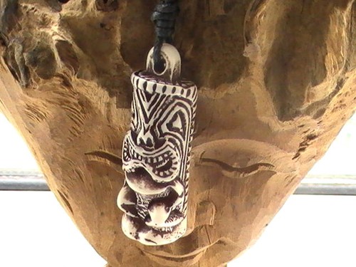 MAORI HAWIIAN PACIFIC ISLAND NECKLACE SPIRIT ANCESTOR BLESSED BY NATIVE AMERICAN - Picture 5 of 7