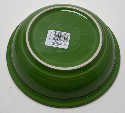 2 New Fiestaware Shamrock Individual Pasta Bowl Fiesta Green 32 oz Bowls - Picture 6 of 7