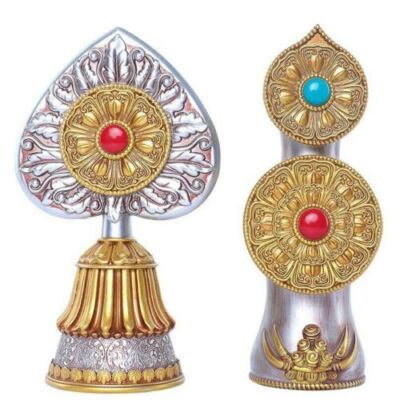 10cm 4'' Torma Sizi Butter Sculpture Duoma Statue Tibetan Buddhism Decoration