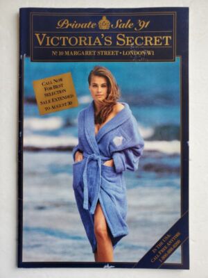 1991 PRIVATE SALE Victoria's Secret Catalog Frederique van der Wal