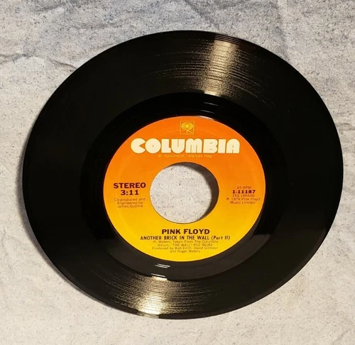 Pink Floyd "Another Brick In The Wall/One Of My Turns" 7" Vinyl 45 RPM, 1-11187,