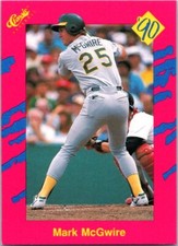 1990 Classic Update Pink Travel Edition #T33 Mark McGwire - Free Shipping!