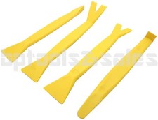 4pc NYLON PRY BAR SET DASH PANEL PLASTIC TRIM MOLDING CAR PANEL REMOVER PULLER