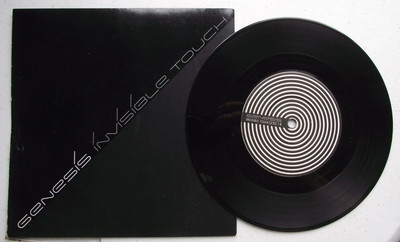 Invisible Touch von Genesis 7'' Vinyl Virgin GENS 1 Bildhülle