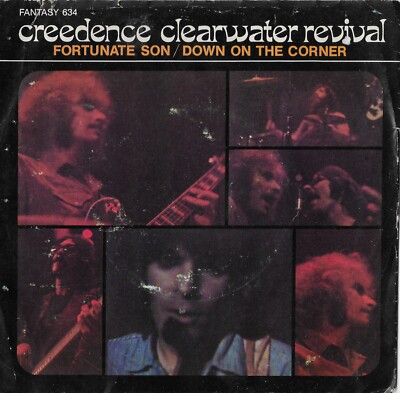 Fortunate Son / Down On The Corner / Creedence Clearwater Revival VG+/G+