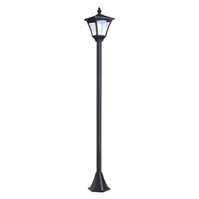 Outdoor Garden Solar Light with Base Post Lamp Freestanding IP44 Energy-Saving