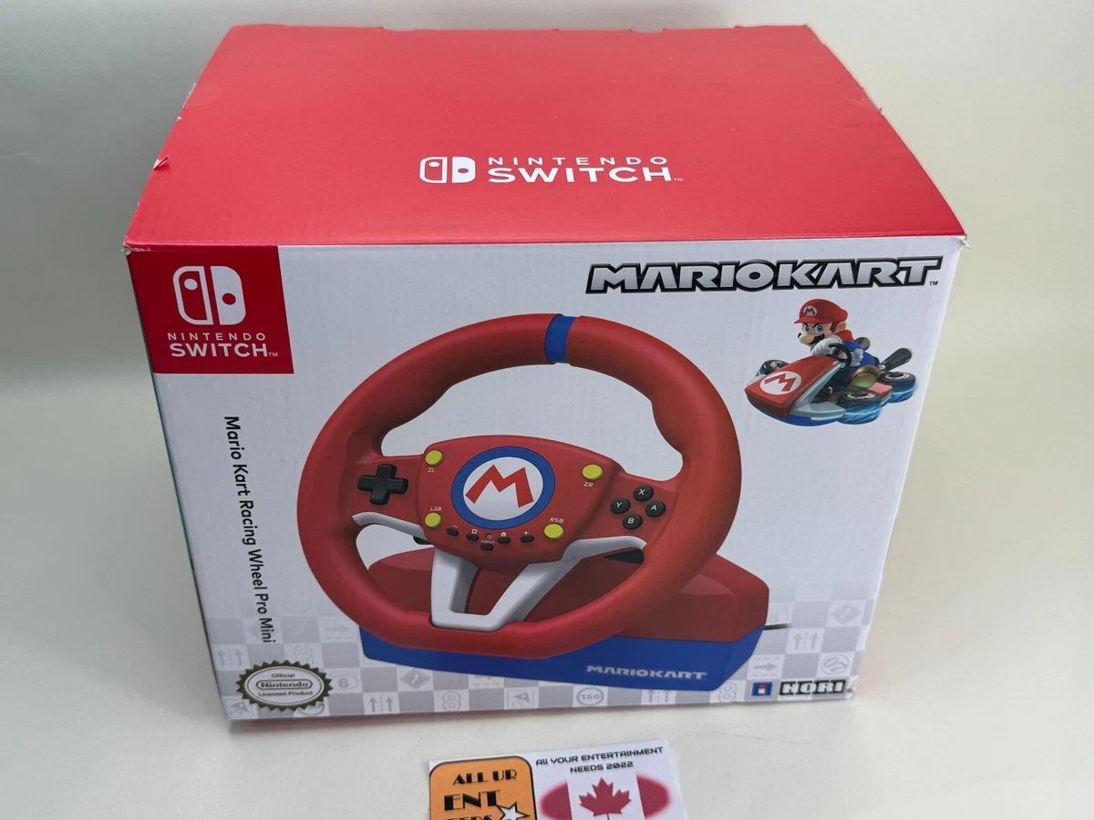 Hori mario kart racing wheel sale pro mini for nintendo switch