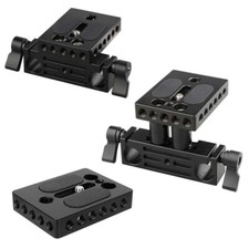 Aluminum Camera Baseplate w/1/4-20 & 3/8-16 M...