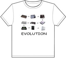 EVOLUTION OF VIDEO GAMES T-SHIRT TEE PICTURE PHOTO funny cool nintendo xbox T33