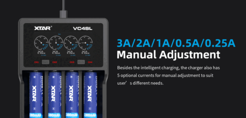 Xtar VC4SL 4 Channel USB-C powered battery charger - Picture 9 of 12