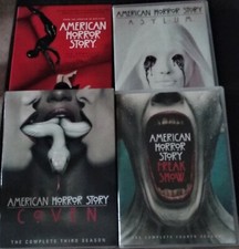 American Horror Story DVD Season 1 2 3 4 One Two Three Four Second Third Lot Set